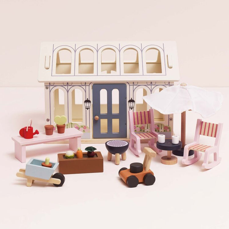 LE TOY VAN | CONSERVATORY DOLLS HOUSE SET by LE TOY VAN - The Playful Collective