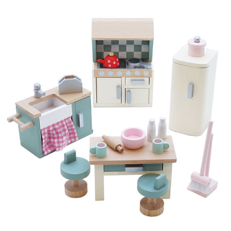 Doll Kitchen Wooden Dolls House Furniture Range - Le Toy Van Inc. - Le Toy Van Doll Kitchen Wooden Dolls House Furniture Range - Le Toy Van Inc. - Le Toy Van