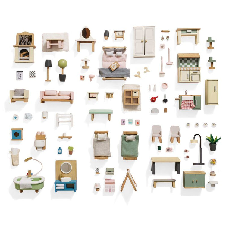 LE TOY VAN | DELUXE DOLLS HOUSE FURNITURE SET by LE TOY VAN - The Playful Collective