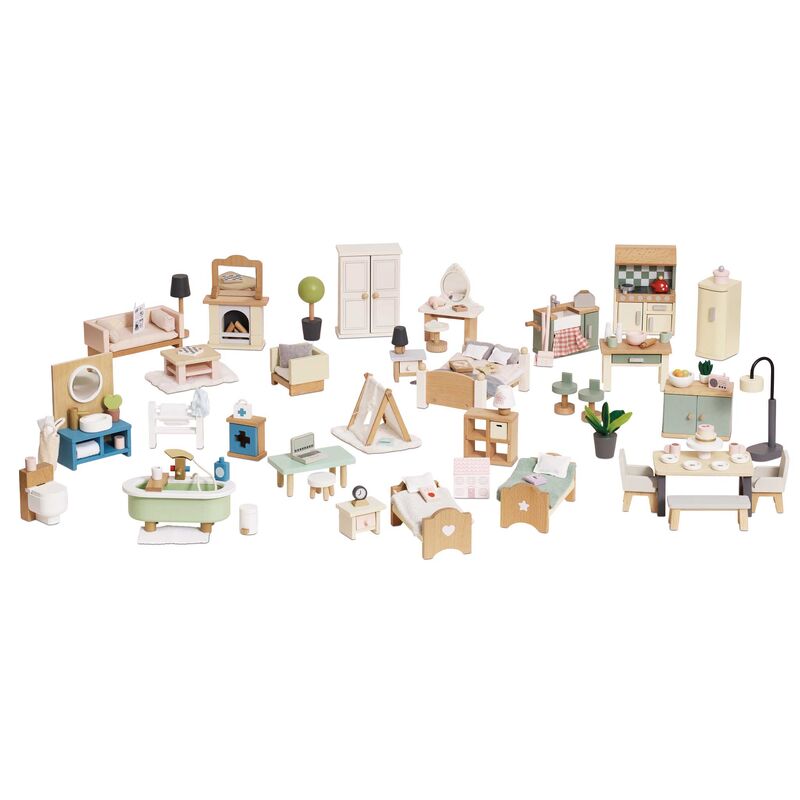 LE TOY VAN | DELUXE DOLLS HOUSE FURNITURE SET by LE TOY VAN - The Playful Collective