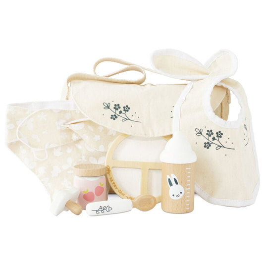 LE TOY VAN | DOLLS NURSING KIT AND BAG & WOODEN TEA SET AND TRAY BUNDLE by LE TOY VAN - The Playful Collective