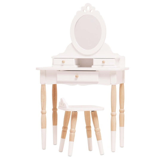 LE TOY VAN | HONEYBAKE DRESSING UP VANITY TABLE & STOOL by LE TOY VAN - The Playful Collective
