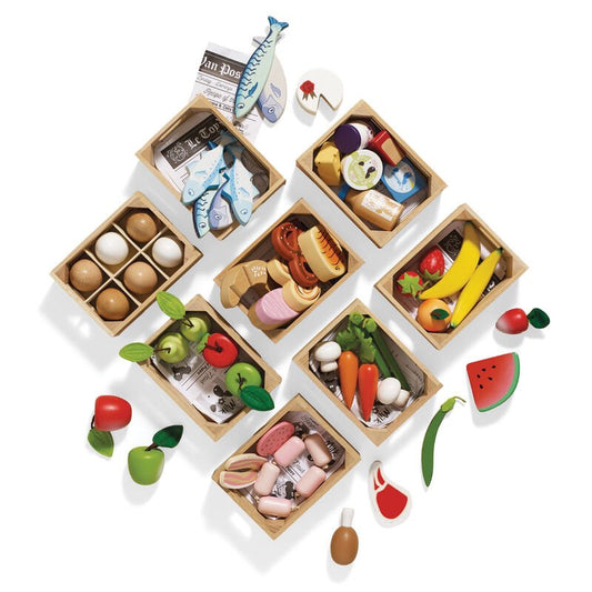 LE TOY VAN | HONEYBAKE FOOD CRATE BUNDLE - 8 CRATE SET by LE TOY VAN - The Playful Collective
