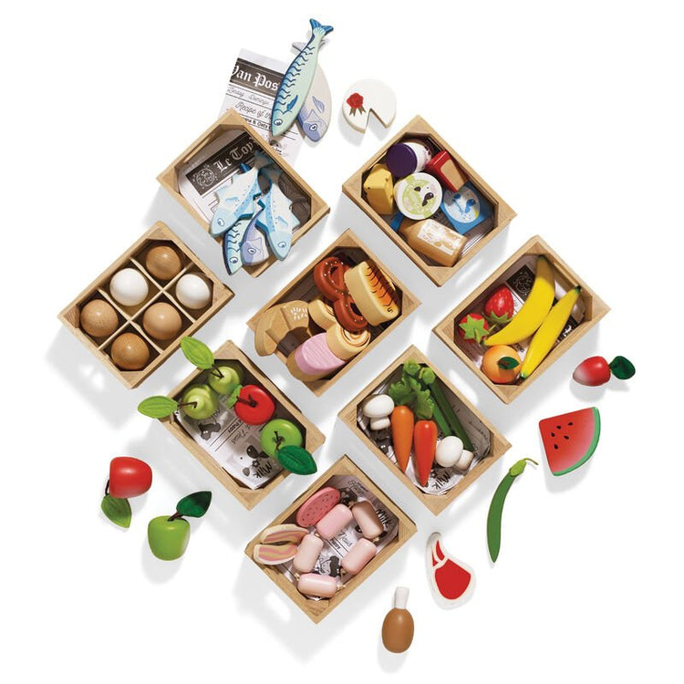 LE TOY VAN | HONEYBAKE FOOD CRATE BUNDLE - 8 CRATE SET by LE TOY VAN - The Playful Collective