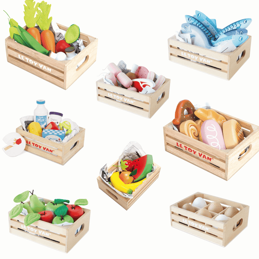 LE TOY VAN | HONEYBAKE FOOD CRATE BUNDLE - 8 CRATE SET by LE TOY VAN - The Playful Collective