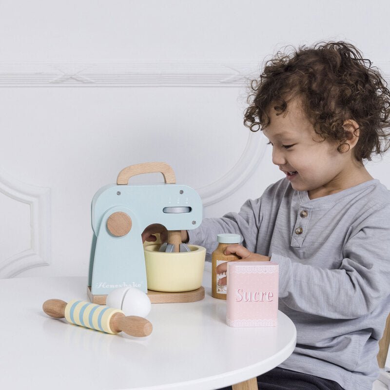 LE TOY VAN | HONEYBAKE MIXER SET & VANILLA BIRTHDAY CAKE BUNDLE by LE TOY VAN - The Playful Collective