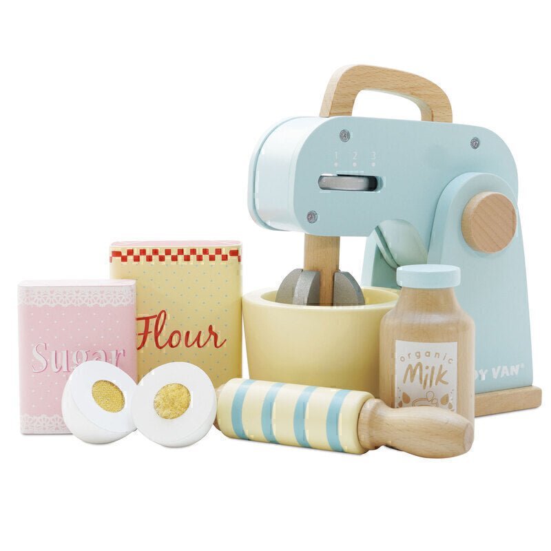 LE TOY VAN | HONEYBAKE MIXER SET & VANILLA BIRTHDAY CAKE BUNDLE by LE TOY VAN - The Playful Collective