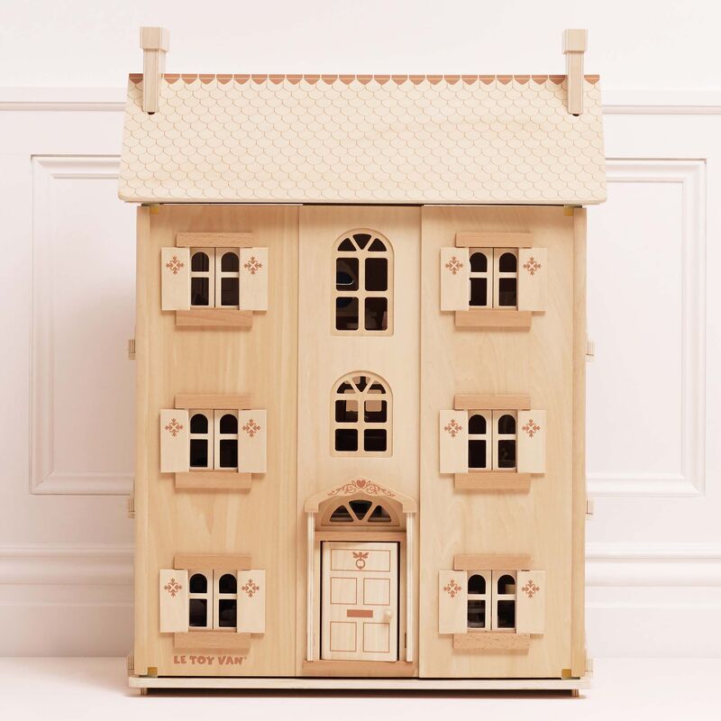 LE TOY VAN | NATURAL WOOD DOLL HOUSE by LE TOY VAN - The Playful Collective