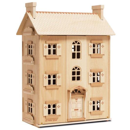 LE TOY VAN | NATURAL WOOD DOLL HOUSE by LE TOY VAN - The Playful Collective