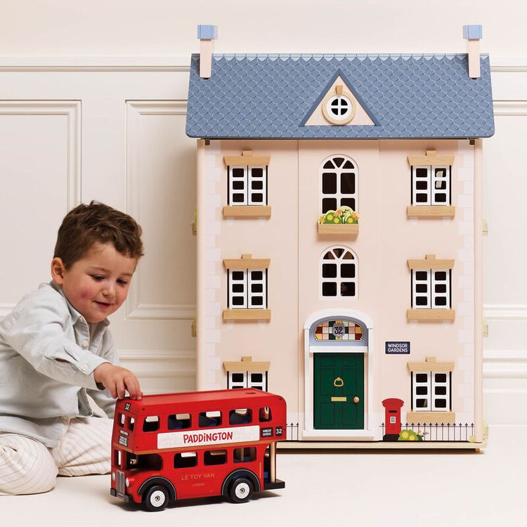 LE TOY VAN | PADDINGTON BEAR LONDON DOUBLE DECKER BUS + PADDINGTON FIGURE *PRE-ORDER* by LE TOY VAN - The Playful Collective