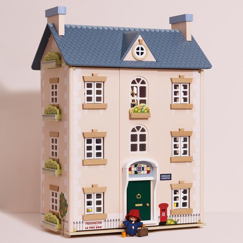 LE TOY VAN | PADDINGTON BEAR WINDSOR GARDENS WOODEN DOLLS HOUSE *PRE-ORDER* by LE TOY VAN - The Playful Collective