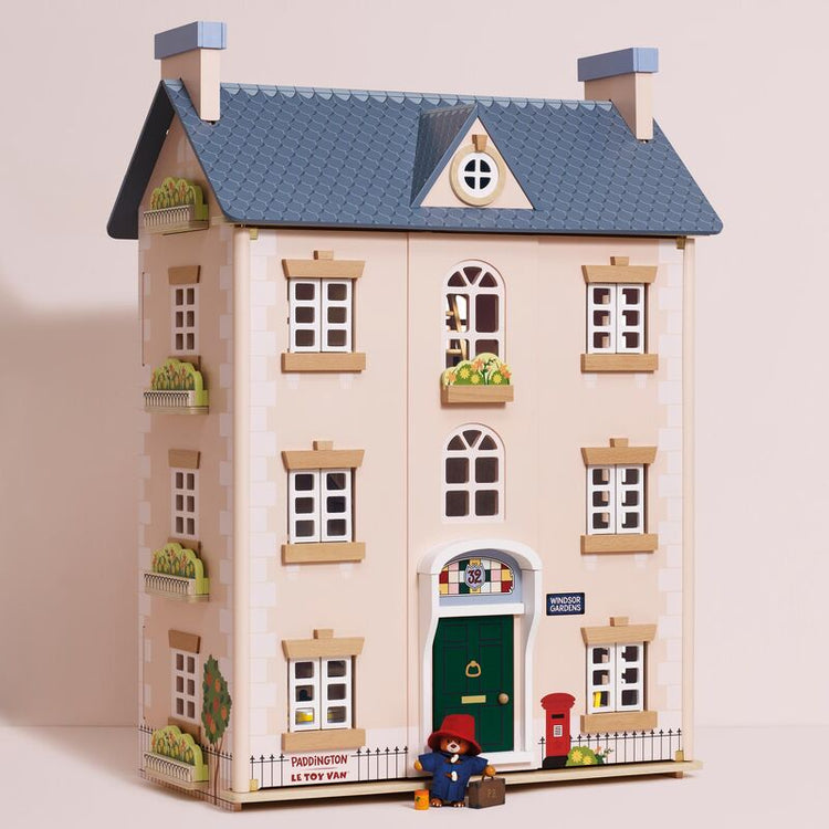 LE TOY VAN | PADDINGTON BEAR WINDSOR GARDENS WOODEN DOLLS HOUSE *PRE-ORDER* by LE TOY VAN - The Playful Collective