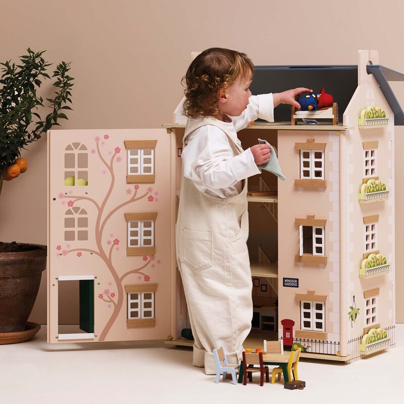 LE TOY VAN | PADDINGTON BEAR WINDSOR GARDENS WOODEN DOLLS HOUSE *PRE-ORDER* by LE TOY VAN - The Playful Collective