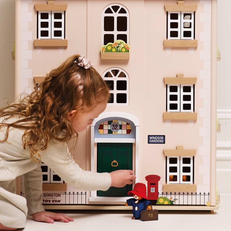 LE TOY VAN | PADDINGTON BEAR WINDSOR GARDENS WOODEN DOLLS HOUSE *PRE-ORDER* by LE TOY VAN - The Playful Collective