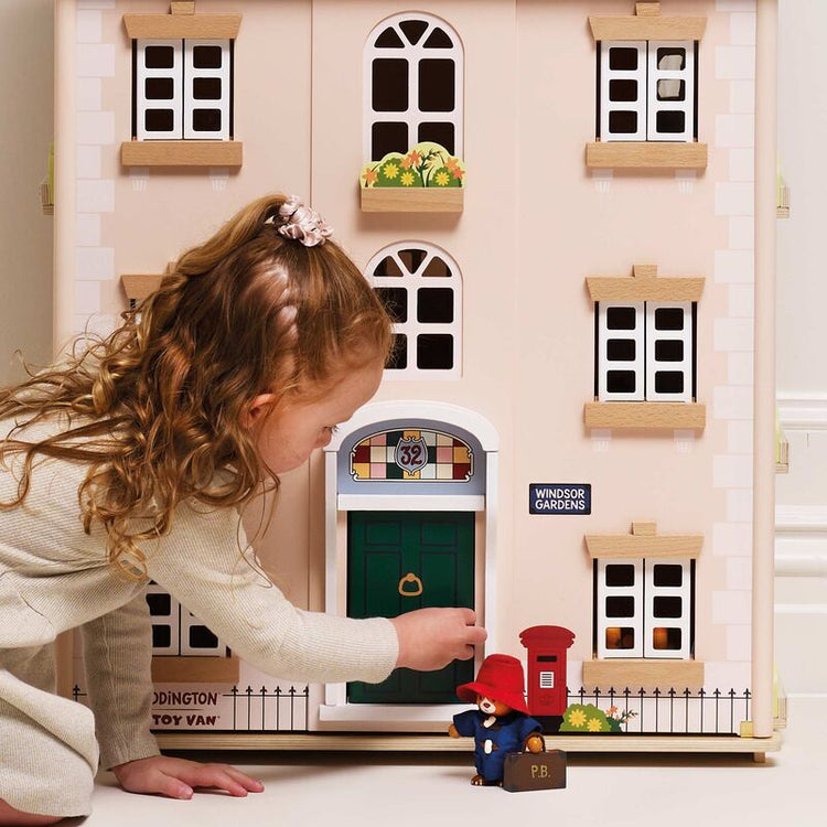 LE TOY VAN | PADDINGTON BEAR WINDSOR GARDENS WOODEN DOLLS HOUSE *PRE-ORDER* by LE TOY VAN - The Playful Collective