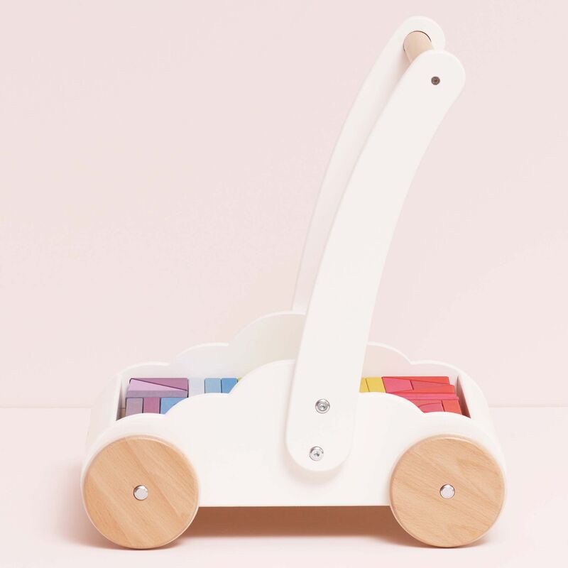 LE TOY VAN | PETILOU RAINBOW BABY WALKER & BLOCKS by LE TOY VAN - The Playful Collective