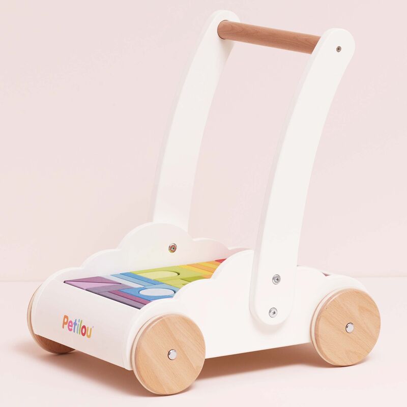 LE TOY VAN | PETILOU RAINBOW BABY WALKER & BLOCKS by LE TOY VAN - The Playful Collective