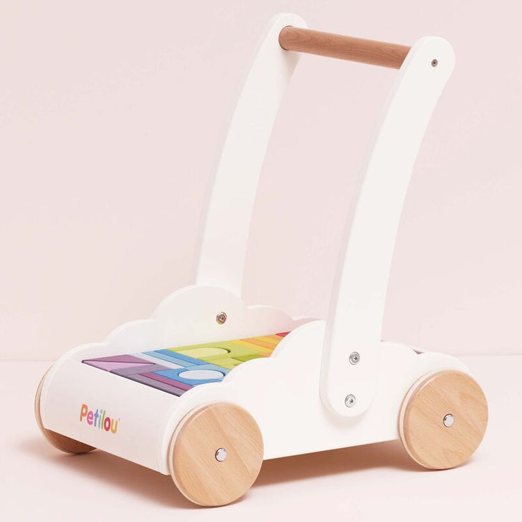 LE TOY VAN | PETILOU RAINBOW BABY WALKER & BLOCKS by LE TOY VAN - The Playful Collective