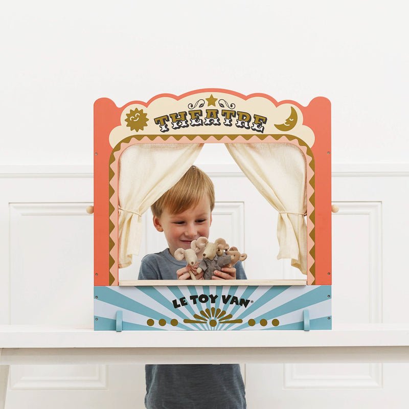 LE TOY VAN | RETRO TABLETOP TOY PUPPET THEATRE by LE TOY VAN - The Playful Collective