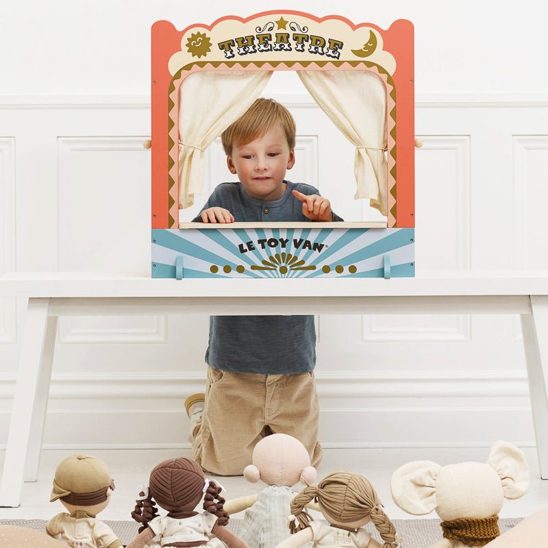 LE TOY VAN | RETRO TABLETOP TOY PUPPET THEATRE by LE TOY VAN - The Playful Collective