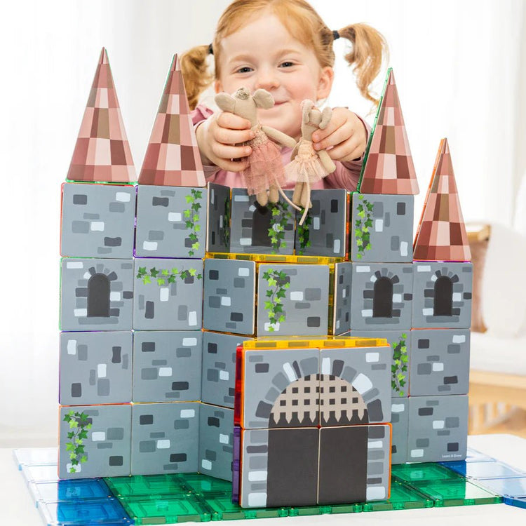 LEARN & GROW | MAGNETIC TILE TOPPER - CASTLE PACK (40 PIECES) *PRE - ORDER* by LEARN & GROW TOYS - The Playful Collective