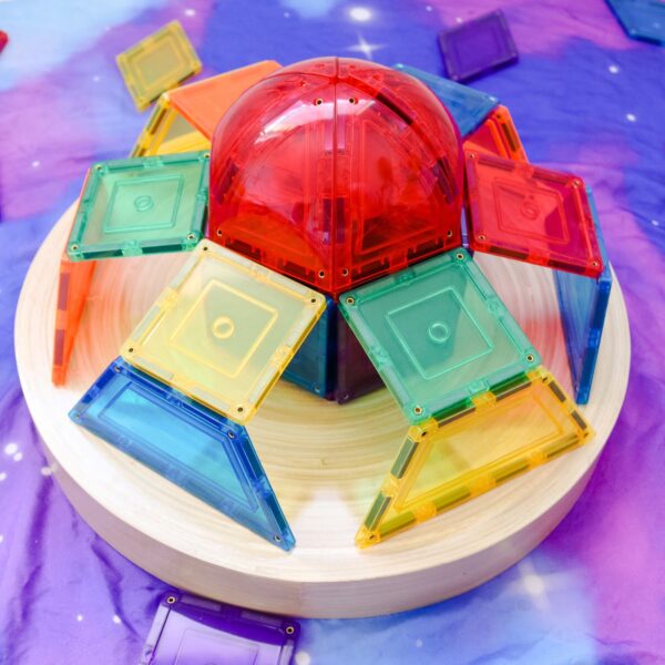 LEARN & GROW | MAGNETIC TILES - DOME PACK (18 PIECE) *PRE-ORDER* by LEARN & GROW TOYS - The Playful Collective
