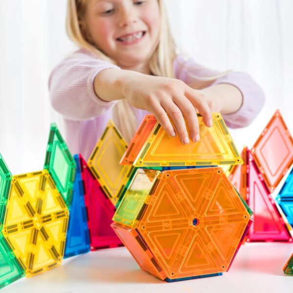 LEARN & GROW | MAGNETIC TILES - GEOMETRY PACK (36 PIECE) *PRE-ORDER* by LEARN & GROW TOYS - The Playful Collective