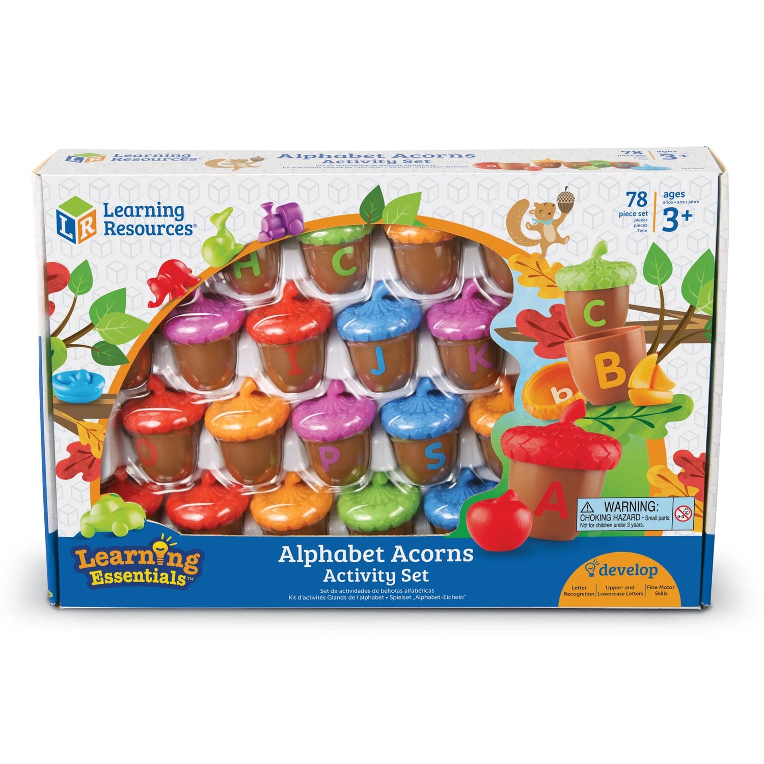 LEARNING RESOURCES | ALPHABET ACORNS ACTIVITY SET *PRE - ORDER* by LEARNING RESOURCES - The Playful Collective