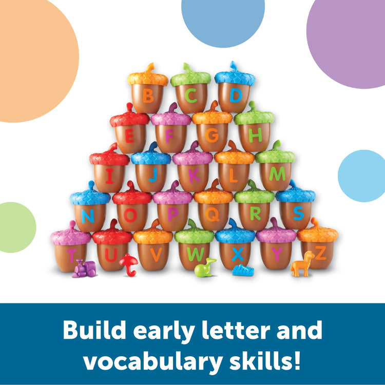 LEARNING RESOURCES | ALPHABET ACORNS ACTIVITY SET *PRE - ORDER* by LEARNING RESOURCES - The Playful Collective