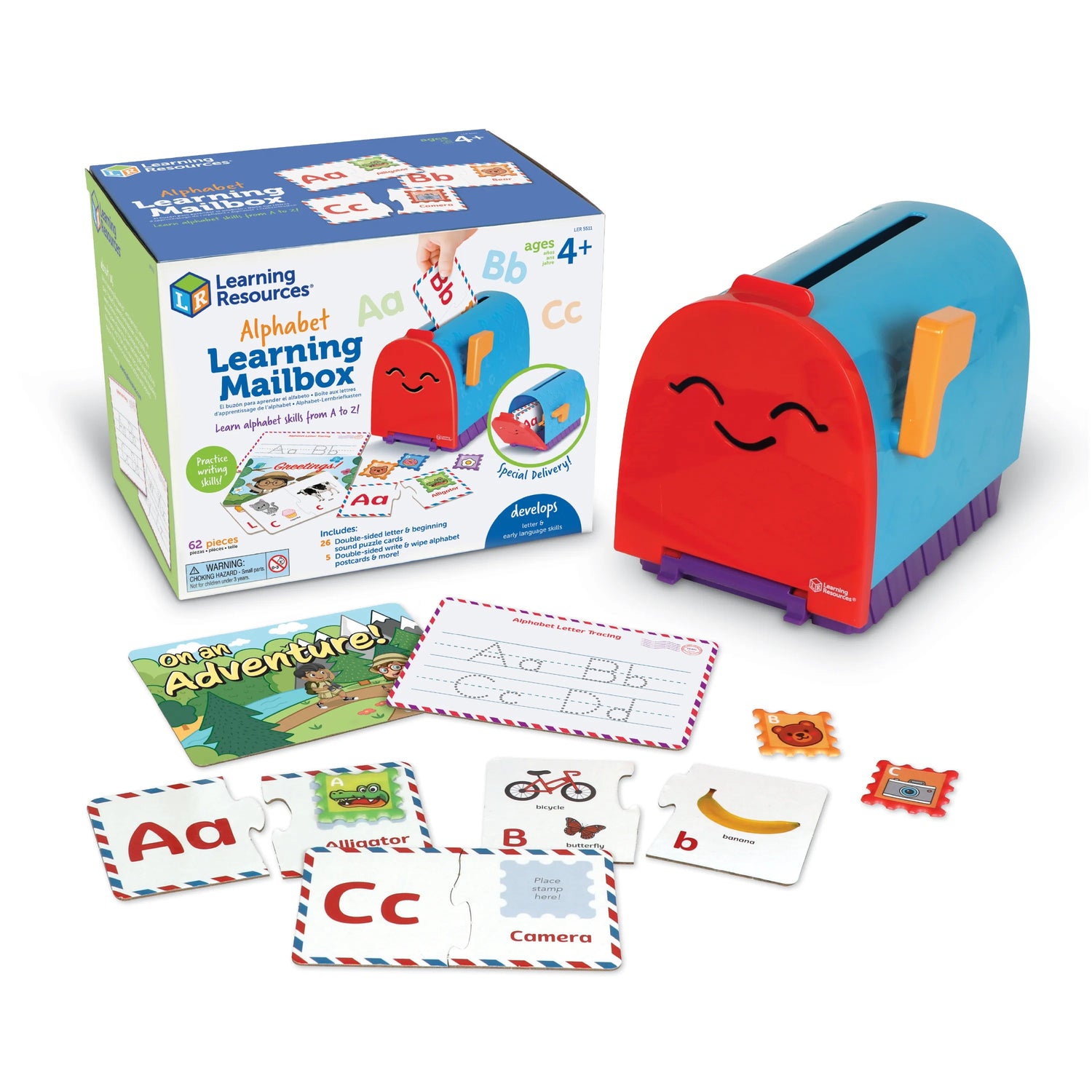 LEARNING RESOURCES | ALPHABET LEARNING MAILBOX by LEARNING RESOURCES - The Playful Collective