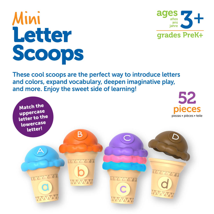 LEARNING RESOURCES | MINI LETTER SCOOPS by LEARNING RESOURCES - The Playful Collective