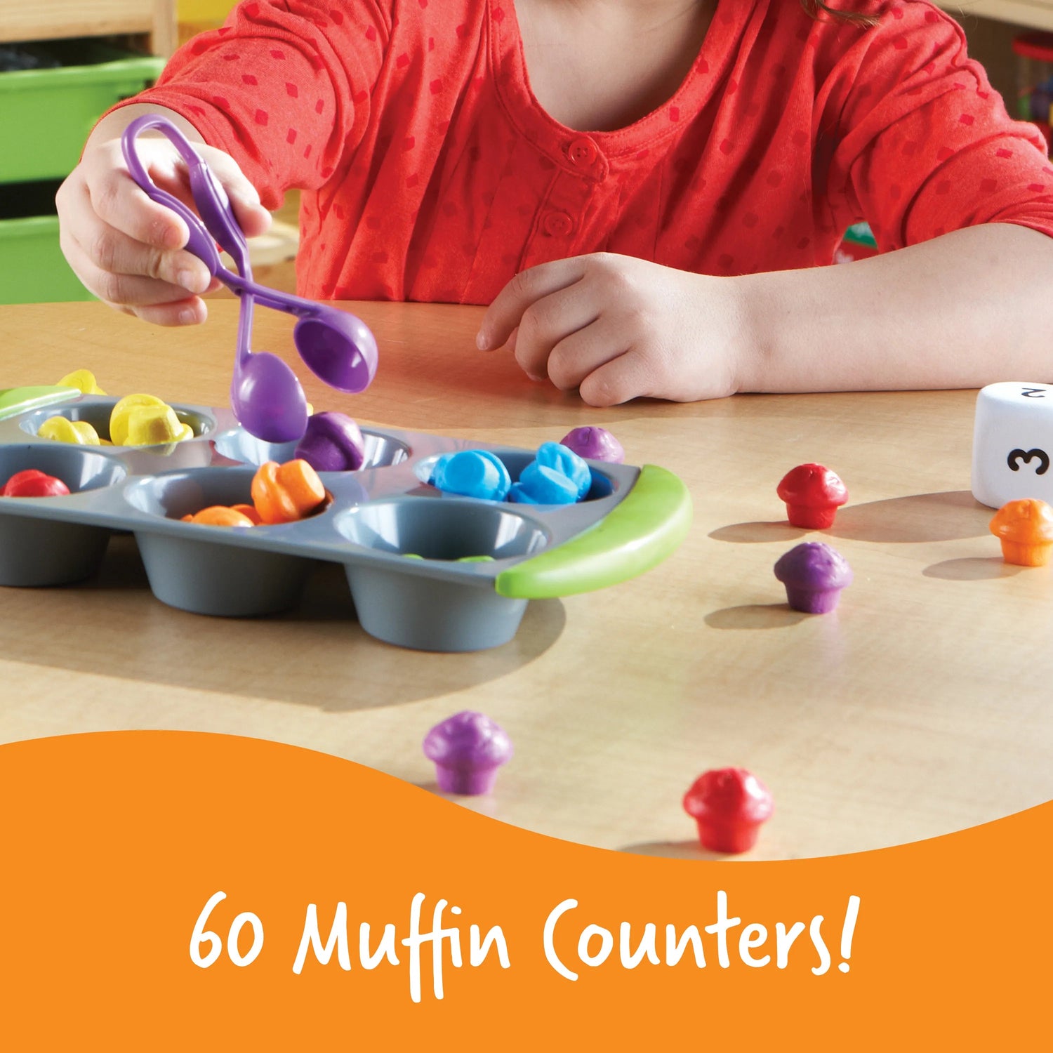 Mini Muffin Match Up Math Activity Set by Learning Resources The Playful Collective