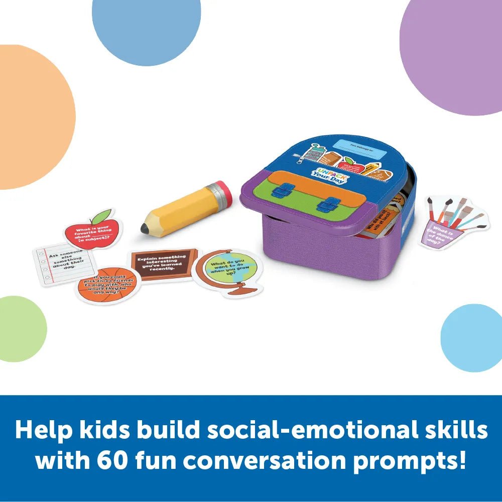 LEARNING RESOURCES | UNPACK YOUR DAY CONVERSATION KIT *PRE - ORDER* by LEARNING RESOURCES - The Playful Collective