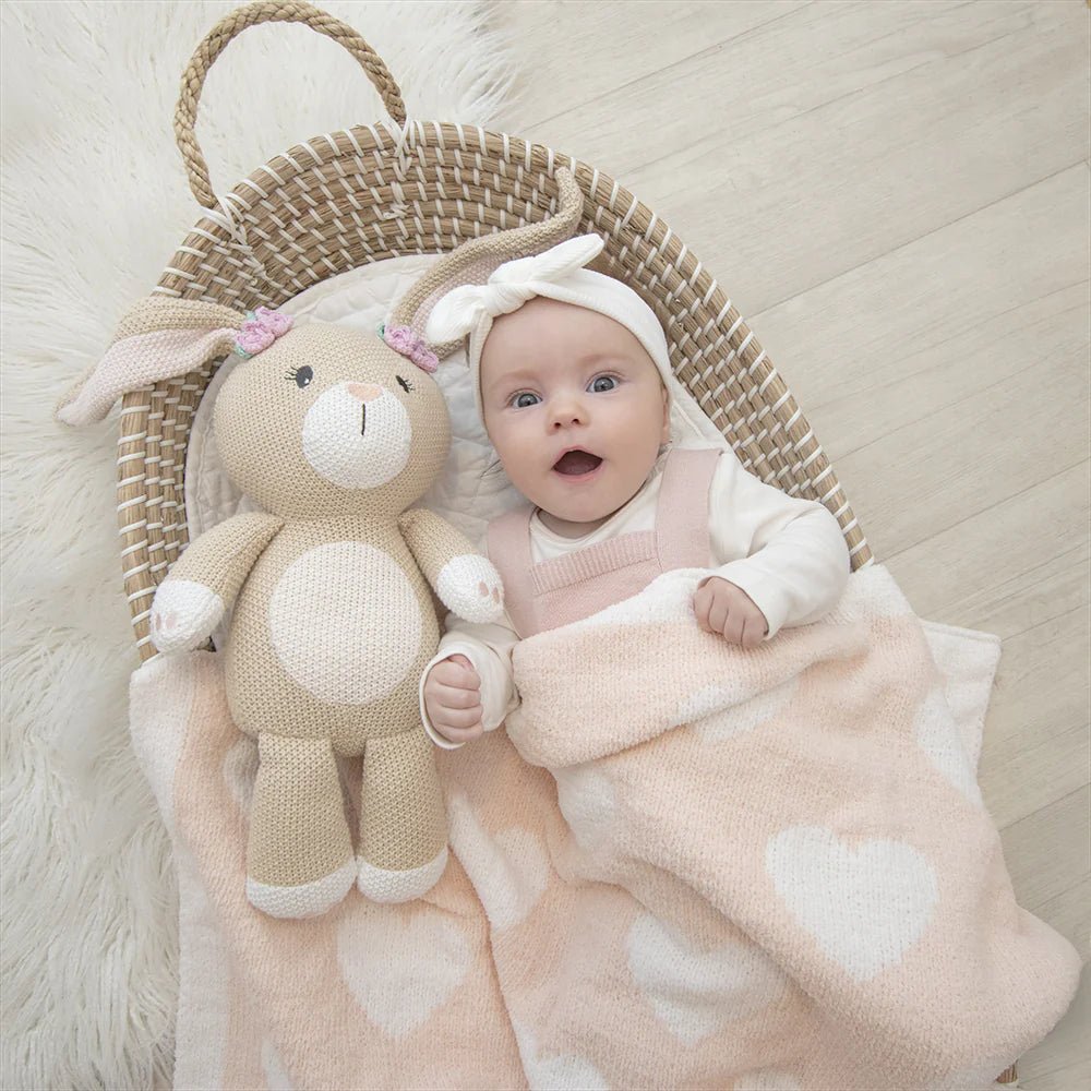 LIVING TEXTILES | KNITTED TOY - AMELIA THE BUNNY by LIVING TEXTILES - The Playful Collective