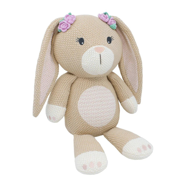 LIVING TEXTILES | KNITTED TOY - AMELIA THE BUNNY by LIVING TEXTILES - The Playful Collective