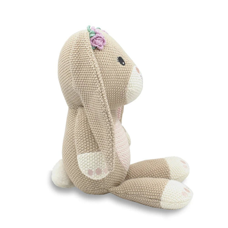 LIVING TEXTILES | KNITTED TOY - AMELIA THE BUNNY by LIVING TEXTILES - The Playful Collective