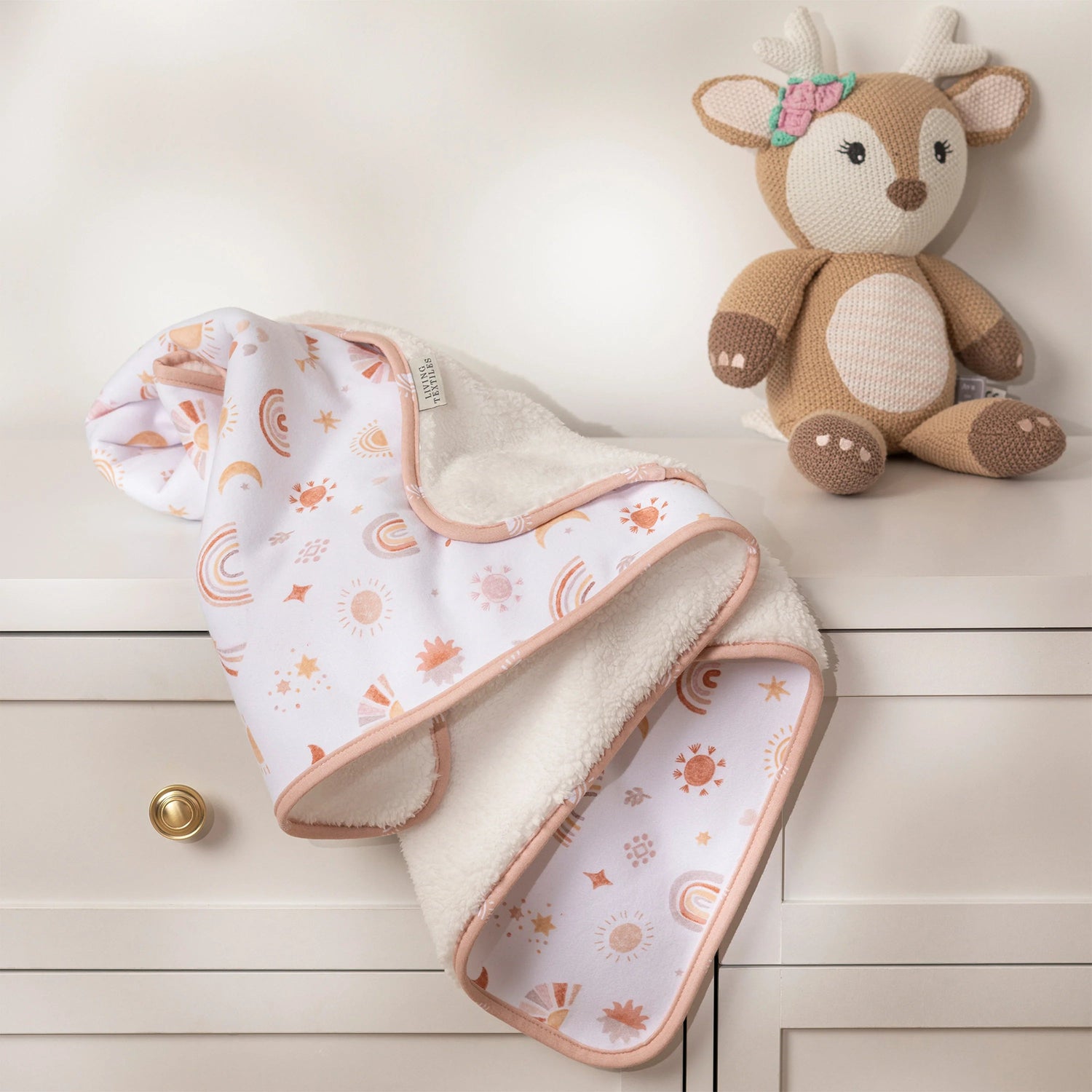 LIVING TEXTILES | KNITTED TOY - AVA THE FAWN by LIVING TEXTILES - The Playful Collective