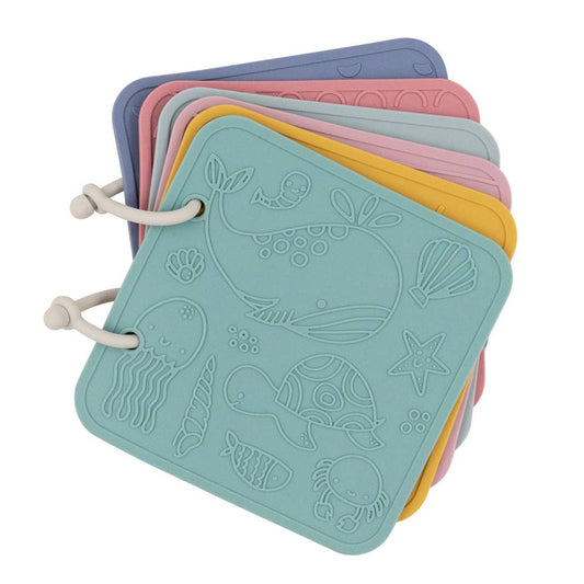 LIVING TEXTILES | SILICONE BABY BATH BOOK by LIVING TEXTILES - The Playful Collective