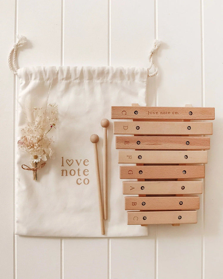 LOVE NOTE CO | LITTLE NOTES XYLOPHONE *PRE-ORDER* by LOVE NOTE CO - The Playful Collective