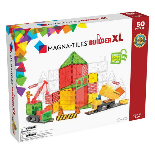 MAGNA - TILES | BUILDER XL - 50 PIECE SET *COMING 1 AUG* by MAGNA - TILES - The Playful Collective