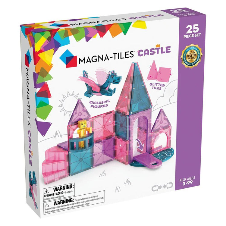 MAGNA - TILES | CASTLE - 25 PIECE SET *COMING 1 AUG* by MAGNA - TILES - The Playful Collective