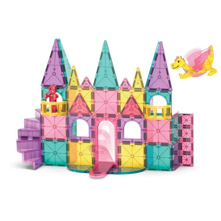 MAGNA - TILES | CASTLE DELUXE + MICROMAGS - 48 PIECE SET *COMING 1 AUG* by MAGNA - TILES - The Playful Collective