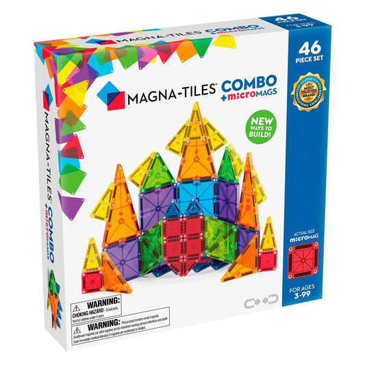 MAGNA - TILES | COMBO + MICROMAGS SET - 46 PIECE SET *COMING 1 AUG* by MAGNA - TILES - The Playful Collective