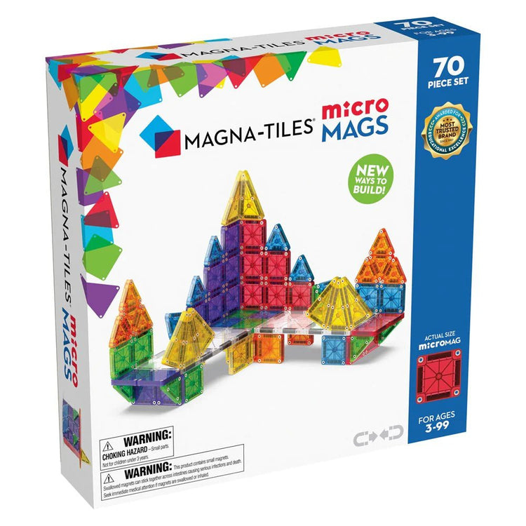 MAGNA - TILES | MICROMAGS - 70 PIECE SET *COMING 1 AUG* by MAGNA - TILES - The Playful Collective