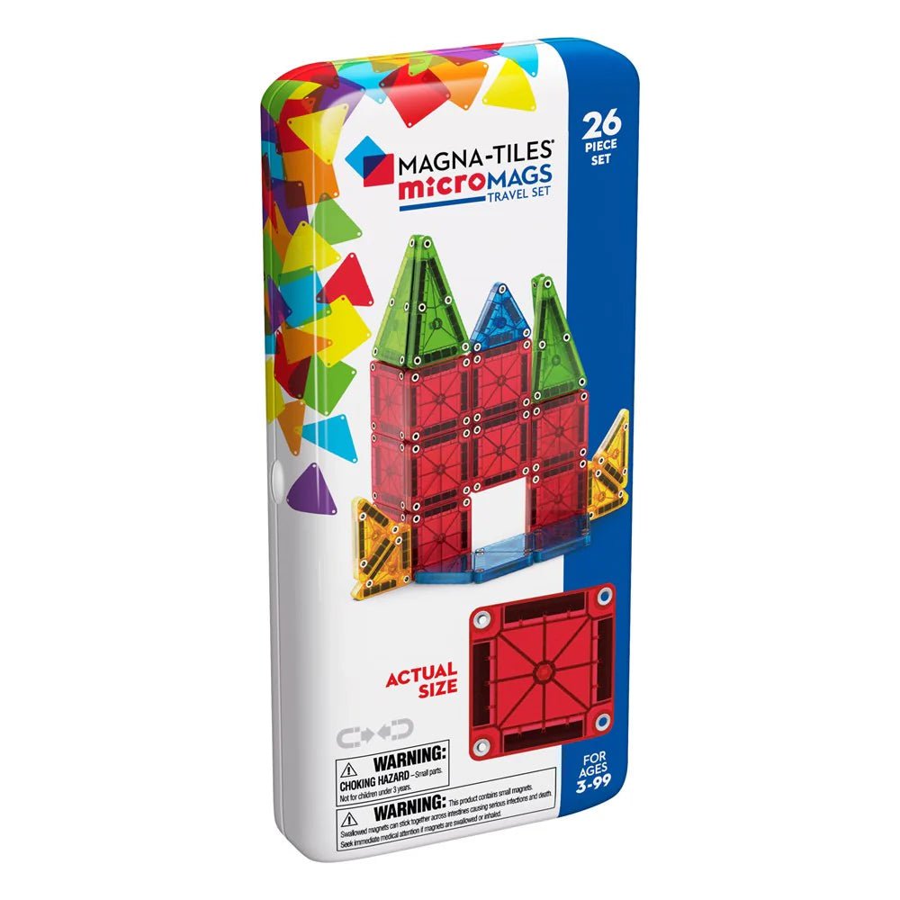 MAGNA - TILES | MICROMAGS TRAVEL SET - 26 PIECE SET *COMING 1 AUG* by MAGNA - TILES - The Playful Collective