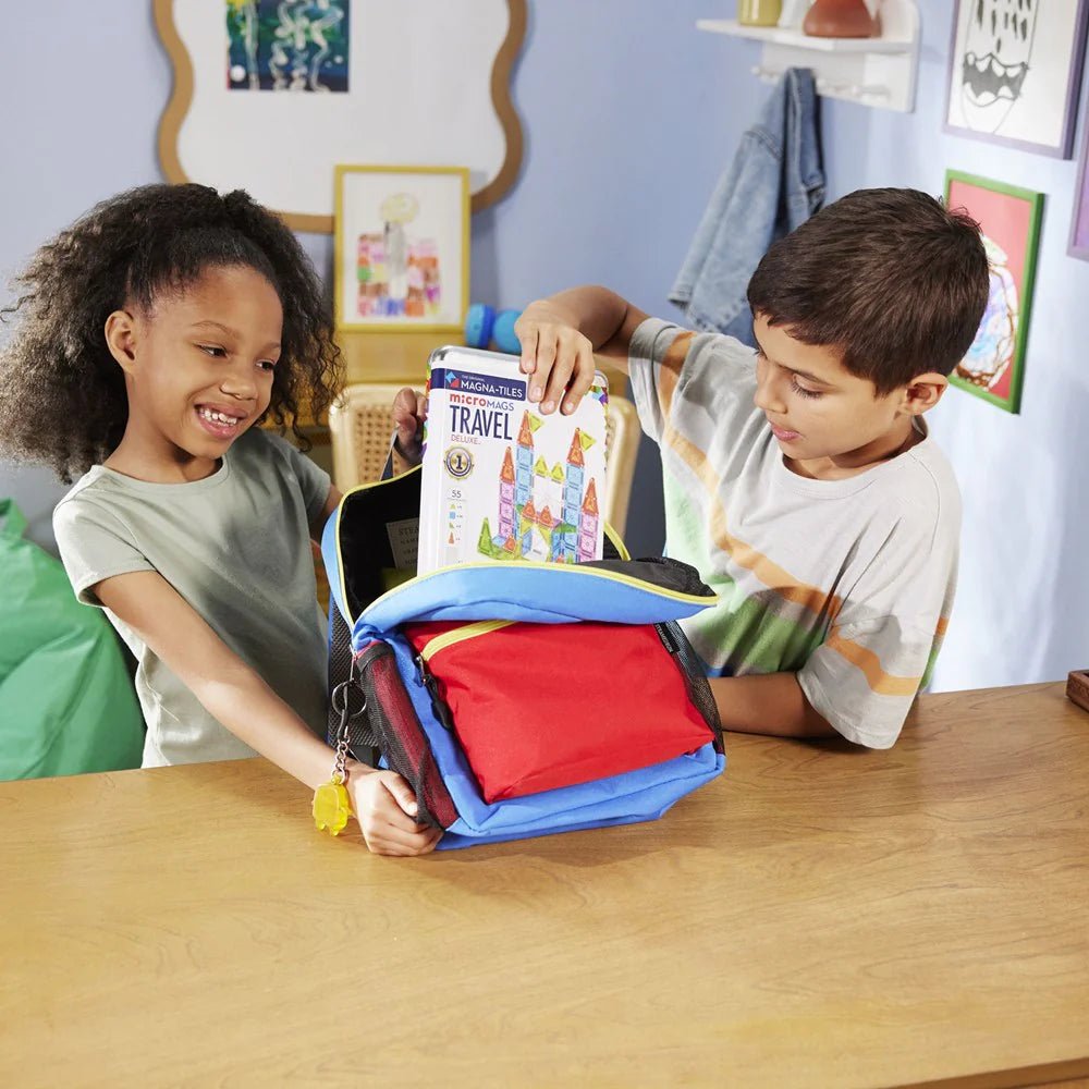 MAGNA - TILES | MICROMAGS TRAVEL SET DELUXE - 55 PIECE *PRE - ORDER* by MAGNA - TILES - The Playful Collective