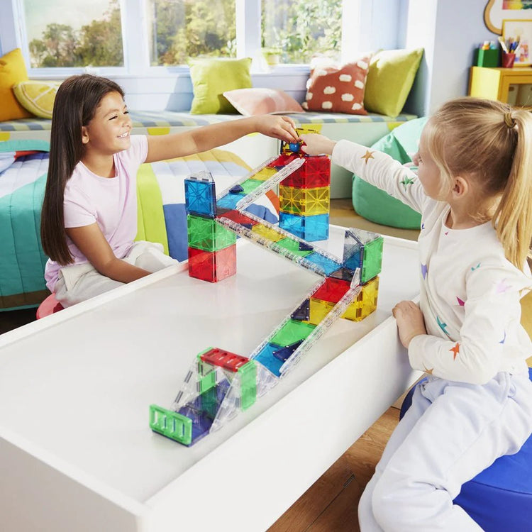 MAGNA - TILES | RAIL RACERS DELUXE - 90 PIECES *PRE - ORDER* by MAGNA - TILES - The Playful Collective