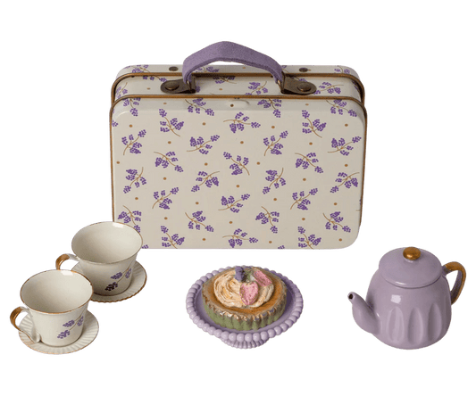 MAILEG | AFTERNOON TEA SET PURPLE MADELAINE by MAILEG - The Playful Collective