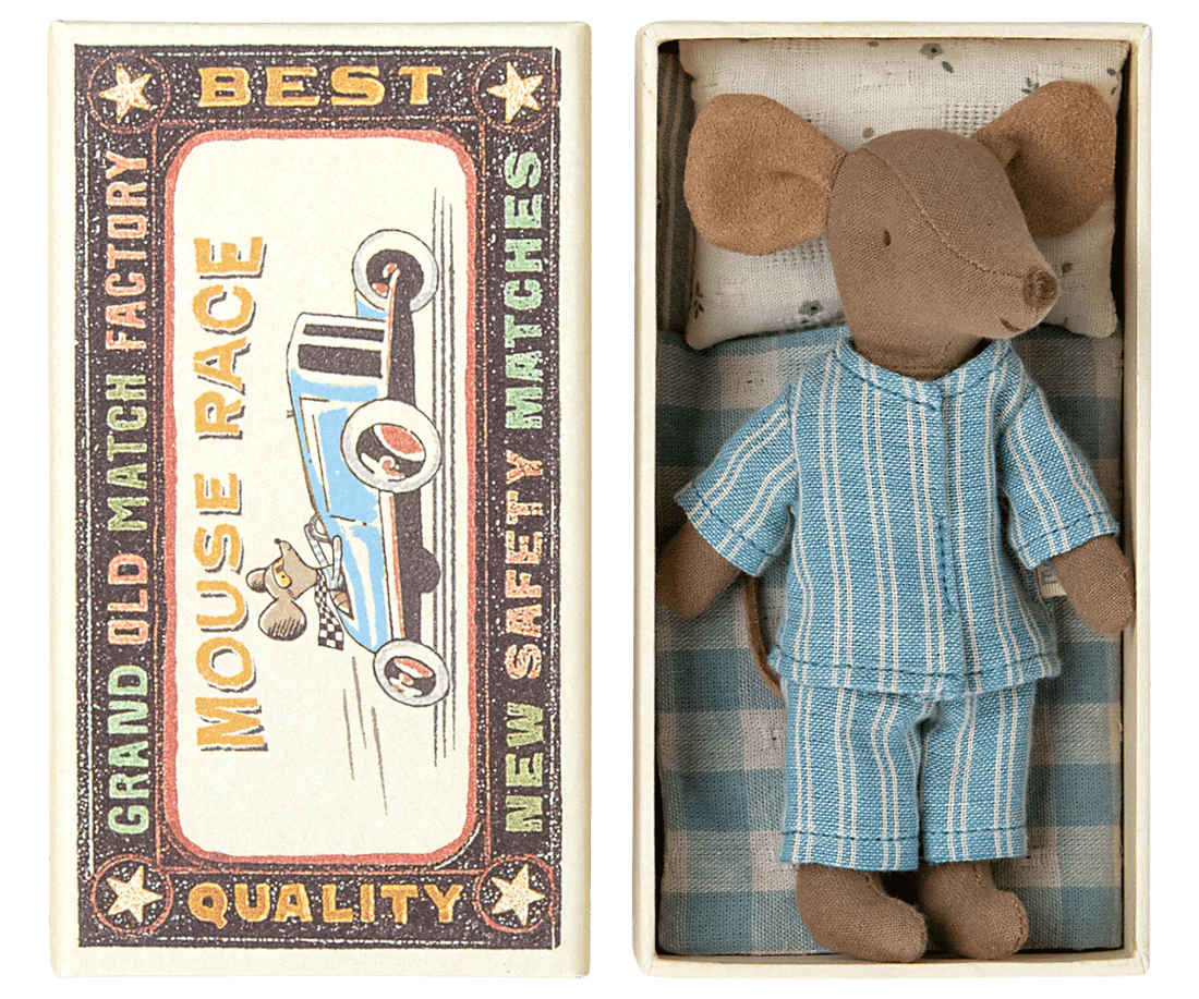 MAILEG | BIG BROTHER MOUSE IN MATCHBOX by MAILEG - The Playful Collective