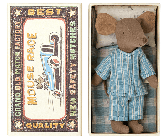 MAILEG | BIG BROTHER MOUSE IN MATCHBOX by MAILEG - The Playful Collective